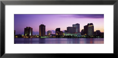 Dusk Skyline, New Orleans, Louisiana, Usa by Panoramic Images Pricing Limited Edition Print image