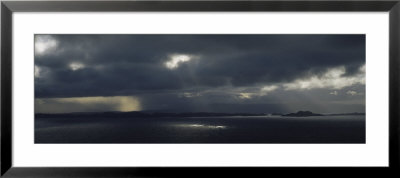 Clouded Sky Over A Sea, Staffin Bay, Isle Of Skye, Scotland, United Kingdom by Panoramic Images Pricing Limited Edition Print image