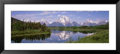 Mount Moran, Snake River, Oxbow Bend, Grand Teton National Park, Wyoming Usa by Panoramic Images Pricing Limited Edition Print image