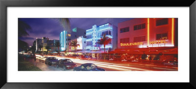 Ocean Drive, Miami Beach, Miami, Florida, Usa by Panoramic Images Pricing Limited Edition Print image