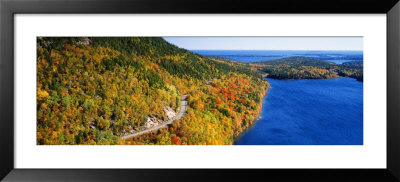 Mount Jordan Pond, Acadia National Park, Maine, Usa by Panoramic Images Pricing Limited Edition Print image