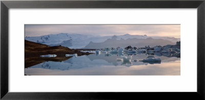 Iceberg Melting In The Water, Jokulsarlon, Iceland by Panoramic Images Pricing Limited Edition Print image