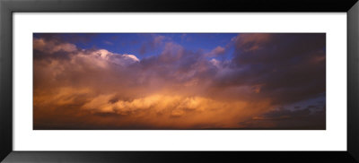 Clouds In The Sky, Seattle, Washington State, Usa by Panoramic Images Pricing Limited Edition Print image
