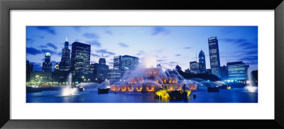 Buckingham Fountain, Grant Park, Chicago, Illinois, Usa by Panoramic Images Pricing Limited Edition Print image