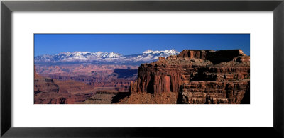 La Sal Mountains Seen From Canyonlands National Park, Utah, Usa by Panoramic Images Pricing Limited Edition Print image