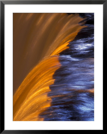 Detail Of Tahquemenon Falls, Tahquemenon Falls State Park, Paradise, Michigan, Usa by Claudia Adams Pricing Limited Edition Print image