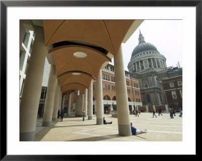 Paternoster Square, Near St. Paul's Cathedral, The City, London, England, United Kingdom by Ethel Davies Pricing Limited Edition Print image
