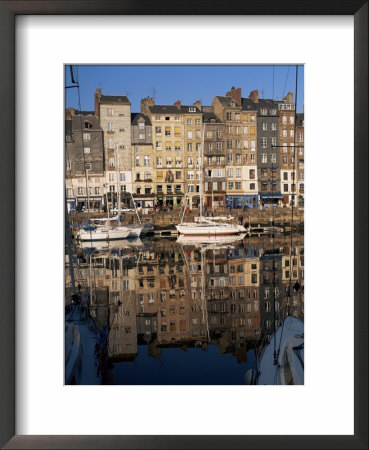 St. Catherine's Quay, Old Harbour, Honfleur, Basse Normandie (Normandy), France by Richard Ashworth Pricing Limited Edition Print image