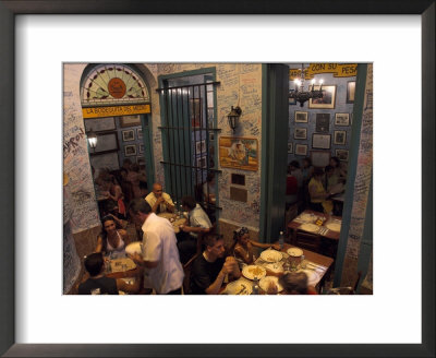 La Bodeguita Del Medio Restaurant, With Signed Walls And People Eating, Habana Vieja, Cuba by Eitan Simanor Pricing Limited Edition Print image