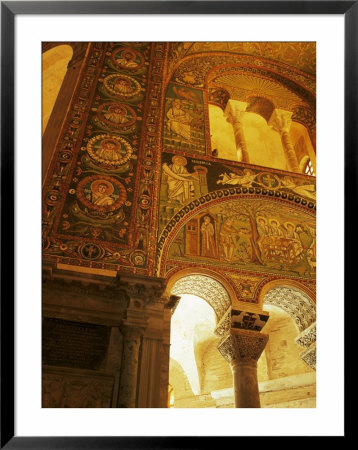 Mosaics, St. Vitalis Church, Ravenna, Emilia-Romagna, Italy by G Richardson Pricing Limited Edition Print image