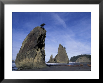 Sea Stacks Along Shores Of Olympic National Park, Washington, Usa by Paul Souders Pricing Limited Edition Print image