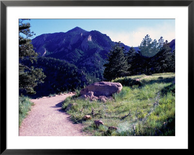 Path To Mountains, Boulder by Michael Brown Pricing Limited Edition Print image