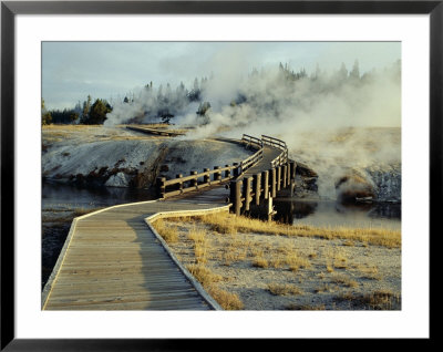 Walkway, Upper Geyser Basin, Yellowstone National Park, Wyoming by Roy Rainford Pricing Limited Edition Print image