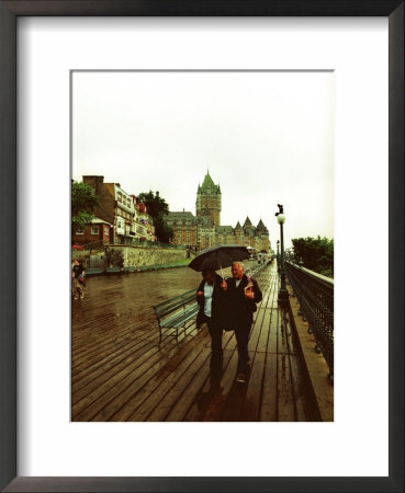 Chateau Frontenac, Old Quebec City, Quebec, Canada by Greg Johnston Pricing Limited Edition Print image