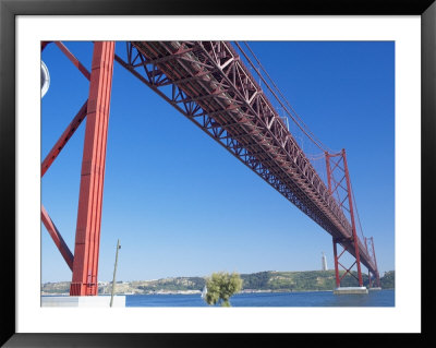 25Th April Bridge Over The Tagus River, Lisbon, Portugal by Marco Simoni Pricing Limited Edition Print image
