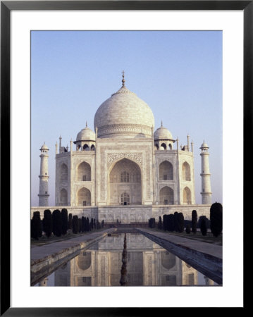 The Taj Mahal, Unesco World Heritage Site, Agra, Uttar Pradesh State, India by Upperhall Pricing Limited Edition Print image