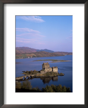 Eilean Donan Castle And Loch Duich, Highland Region, Scotland, United Kingdom by Hans Peter Merten Pricing Limited Edition Print image