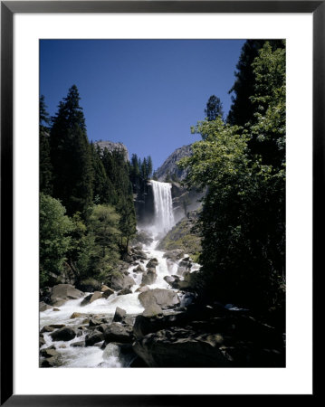 Vernal Falls, 318Ft., Yosemite National Park, Unesco World Heritage Site, California, Usa by Geoff Renner Pricing Limited Edition Print image