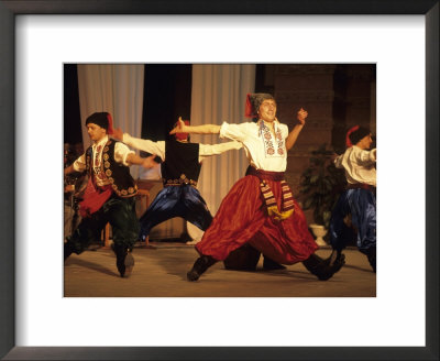 Traditional Folk Dance Performance, Ukraine, Odessa by Holger Leue Pricing Limited Edition Print image