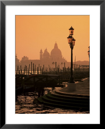 Sunset Over Santa Maria Della Salute, Venice, Veneto, Italy by Roy Rainford Pricing Limited Edition Print image