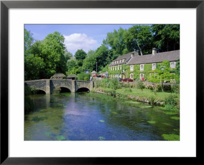 Bridge Over The River Colne, Bibury, The Cotswolds, Oxfordshire, England, Uk by Neale Clarke Pricing Limited Edition Print image