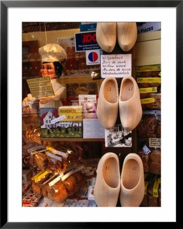 Perhaps Not Thought Of As Terribly Belgian, Clogs For Sale In Brugges, Belgium by Doug Mckinlay Pricing Limited Edition Print image