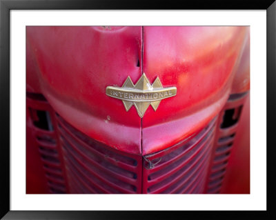 Detail View Of An Old Fire Truck by Raul Touzon Pricing Limited Edition Print image