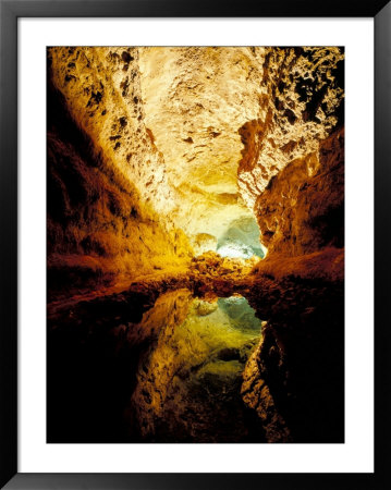 Cueva De Los Verdes, Cesar Manrique's Work Of Art, Lanzarote, Canary Islands, Spain by Marco Simoni Pricing Limited Edition Print image