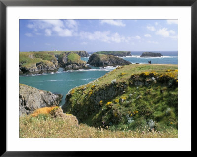 Port Goulphar, Belle Ile En Mer, Breton Islands, Morbihan, Brittany, France Europe by Bruno Barbier Pricing Limited Edition Print image