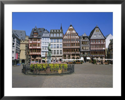 Romerberg, The 14Th Century Central Square, Frankfurt-Am-Main, Hessen, Germany, Europe by Gavin Hellier Pricing Limited Edition Print image