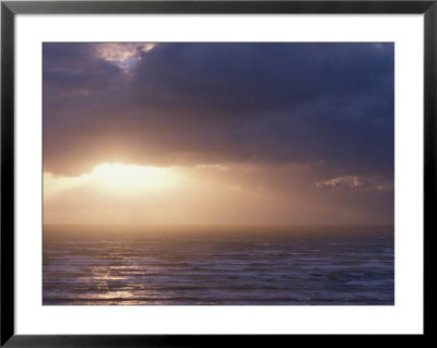 Sunlight Bursts Through Clouds Over The Open Water by Jason Edwards Pricing Limited Edition Print image