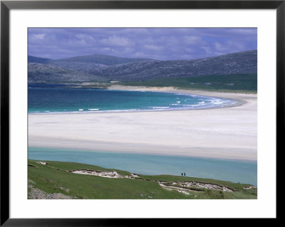 White Shell-Sand, Scarasta Beach, North West Coast Of South Harris, Outer Hebrides, Scotland, Uk by Anthony Waltham Pricing Limited Edition Print image