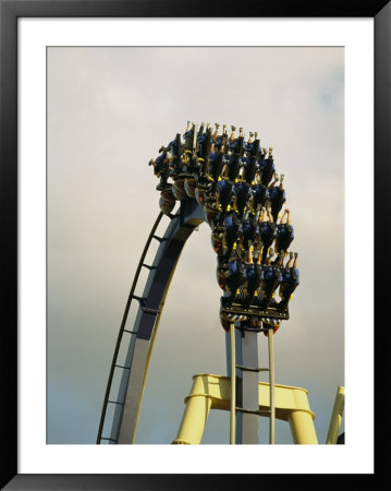 Egypt-Montu Rollercoaster At Busch Gardens by Richard Nowitz Pricing Limited Edition Print image