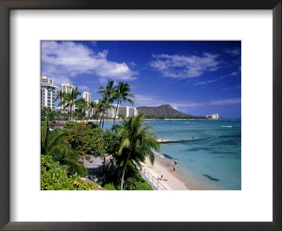 Waikiki Beach, Hi by Tomas Del Amo Pricing Limited Edition Print image