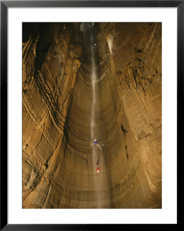 At 281 Feet, Mystery Falls Is The Deepest Pit In Tennessee by Stephen Alvarez Pricing Limited Edition Print image