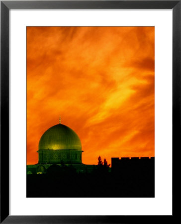 The Dome Of The Rock At Sunset by Richard Nowitz Pricing Limited Edition Print image