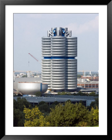 Bmw Building, Munich, Bavaria, Germany by Yadid Levy Pricing Limited Edition Print image