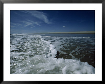 Foamy Atlantic Surf Under The Deep Blue Dawn Sky, Assateague Island, Virginia by James P. Blair Pricing Limited Edition Print image