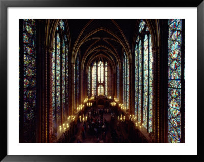 Sainte-Chapelle Cathedral Interior by James L. Stanfield Pricing Limited Edition Print image