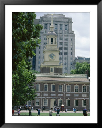 Independence Hall, Site Of The Signing Of The Declaration Of Independence, Philadelphia, Usa by Robert Francis Pricing Limited Edition Print image