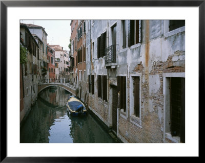 View Of A Canal In A Quiet Residential Section Of Venice by Taylor S. Kennedy Pricing Limited Edition Print image