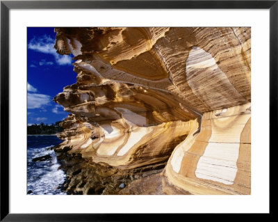 The Painted Cliffs, Maria Island National Park, Tasmania, Australia by Grant Dixon Pricing Limited Edition Print image