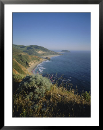 Big Sur Coast, California, Usa by Geoff Renner Pricing Limited Edition Print image