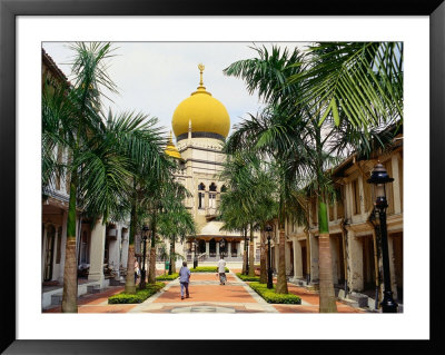 Sultan Mosque, Country's Largest Mosque, Built In 1825, Singapore by Richard I'anson Pricing Limited Edition Print image
