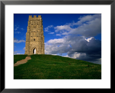 Remains Of Medieval Church Of St. Michael, Somerset, England by Glenn Beanland Pricing Limited Edition Print image