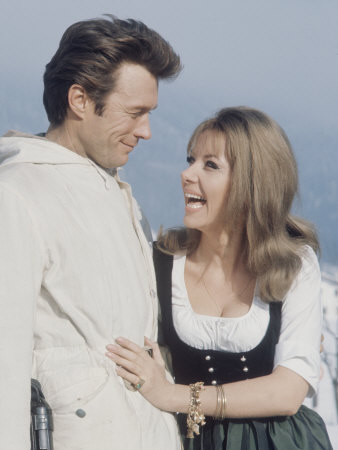 Ingrid Pitt As Heidi During The Filming Of The Movie Where Eagles Dare by Loomis Dean Pricing Limited Edition Print image