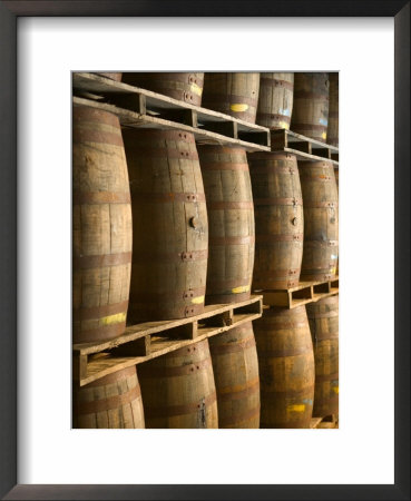 Aging Casks At Bacardi Rum Factory, Bahamas, Caribbean by Walter Bibikow Pricing Limited Edition Print image