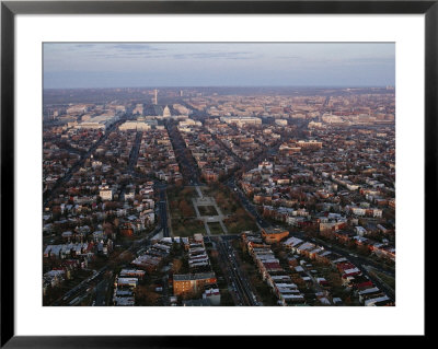 View Of The City Looking Toward The Capitol And Washington Monument by Sisse Brimberg Pricing Limited Edition Print image