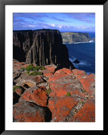Dolerite Coastal Cliffs Of Cape Pillar, Tasman National Park, Tasmania, Australia by Grant Dixon Pricing Limited Edition Print image