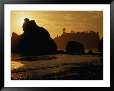 Ruby Beach At Sunset, Olympic National Park, Usa by Nicholas Pavloff Pricing Limited Edition Print image